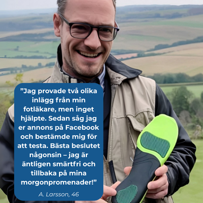 OrthoStep™ | Stöd som lindrar varje steg