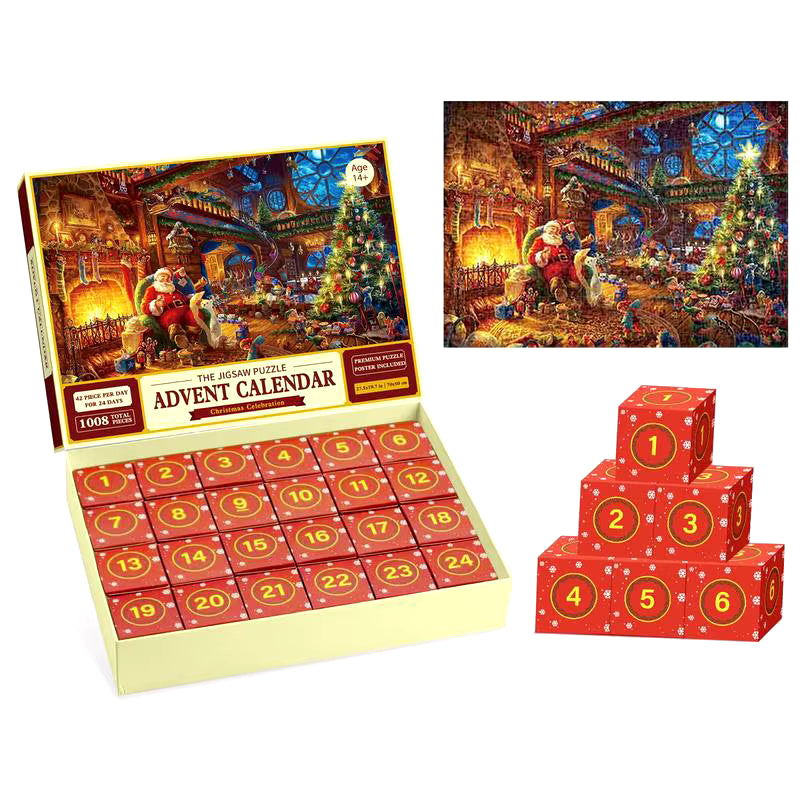 Puzzle Advent Calendar 2025 | Gör december månad magisk