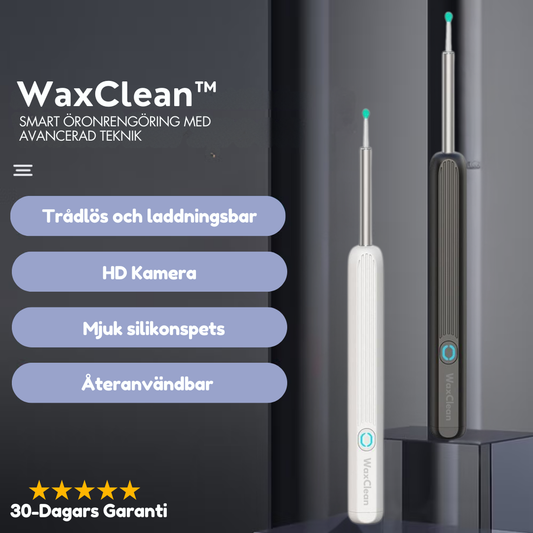 WaxCleanR™ – Skonsam rengöring utan risk