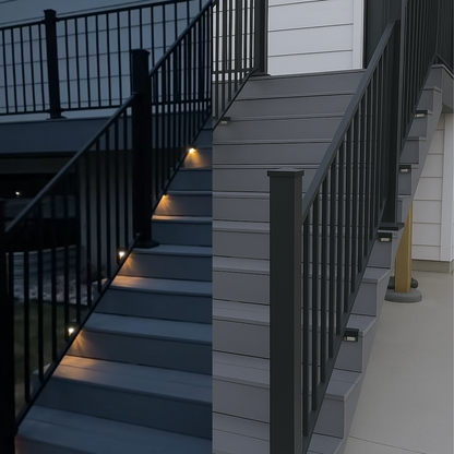 StairLight™ | Stämningsfulla utomhuslampor för trappor, kanter, balkongen eller staket (1+1 GRATIS)