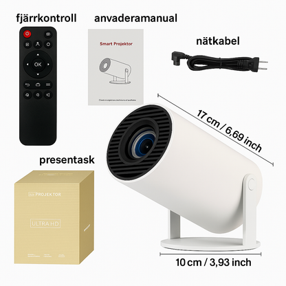 BeamAir™ | Förvandla vilken vägg som helst till din bioduk