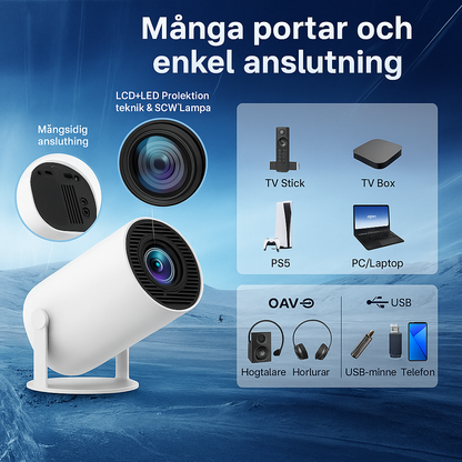 BeamAir™ | Förvandla vilken vägg som helst till din bioduk