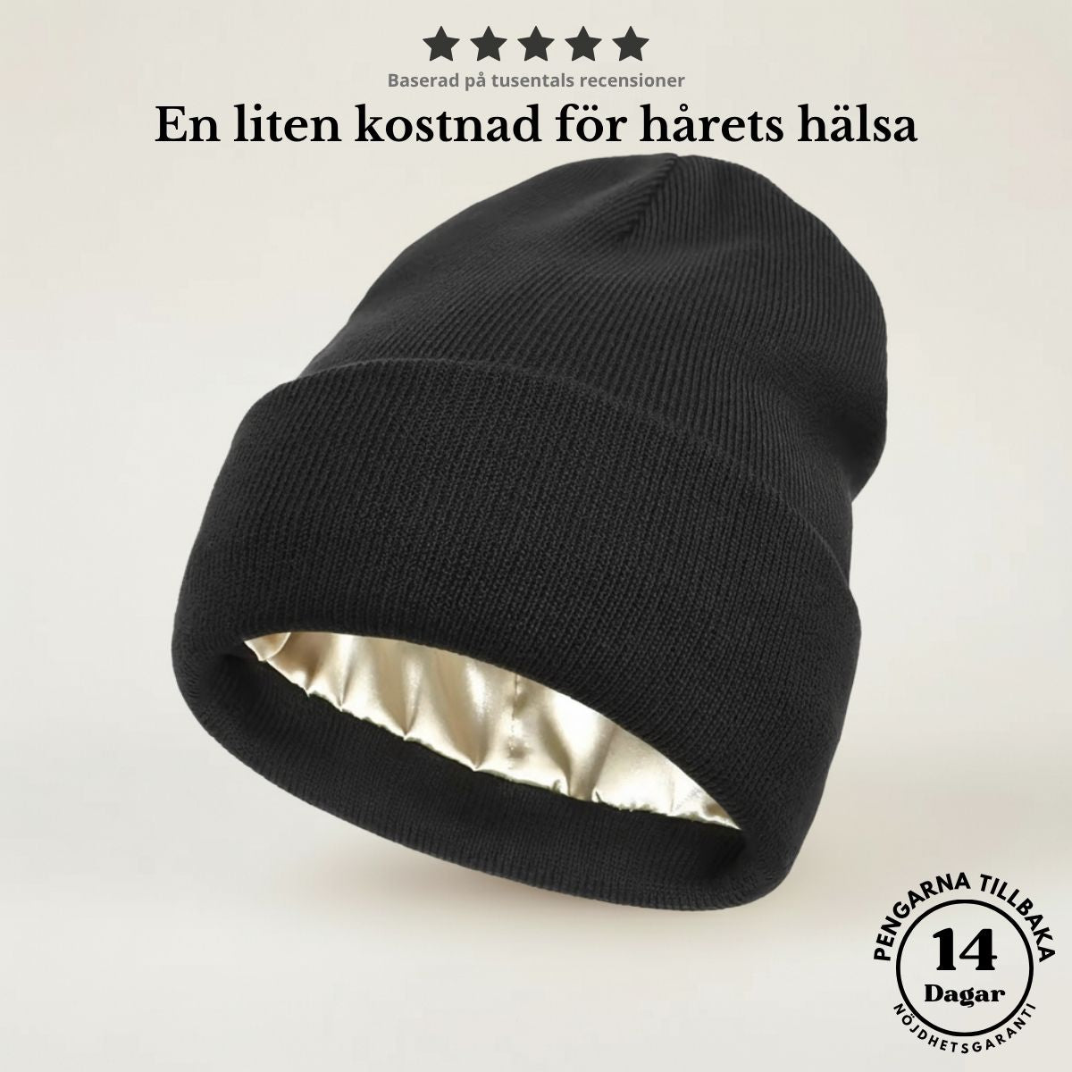 SilkyBeanie™ | Skyddar håret från friktion, slitage och friss — varje natt.
