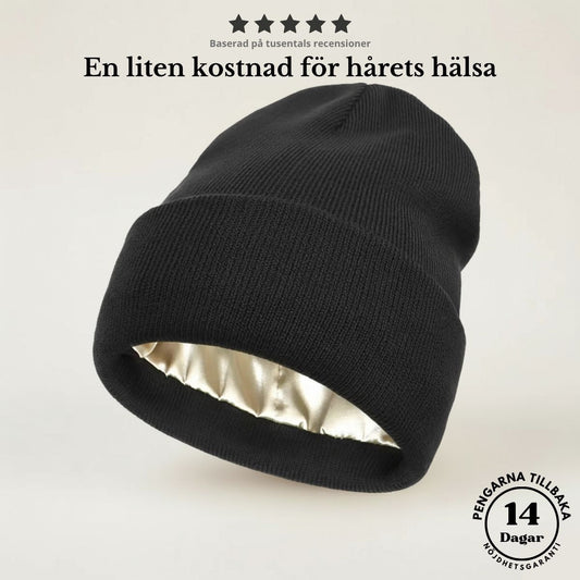 SilkyBeanie™ | Skyddar håret från friktion, slitage och friss — varje natt.