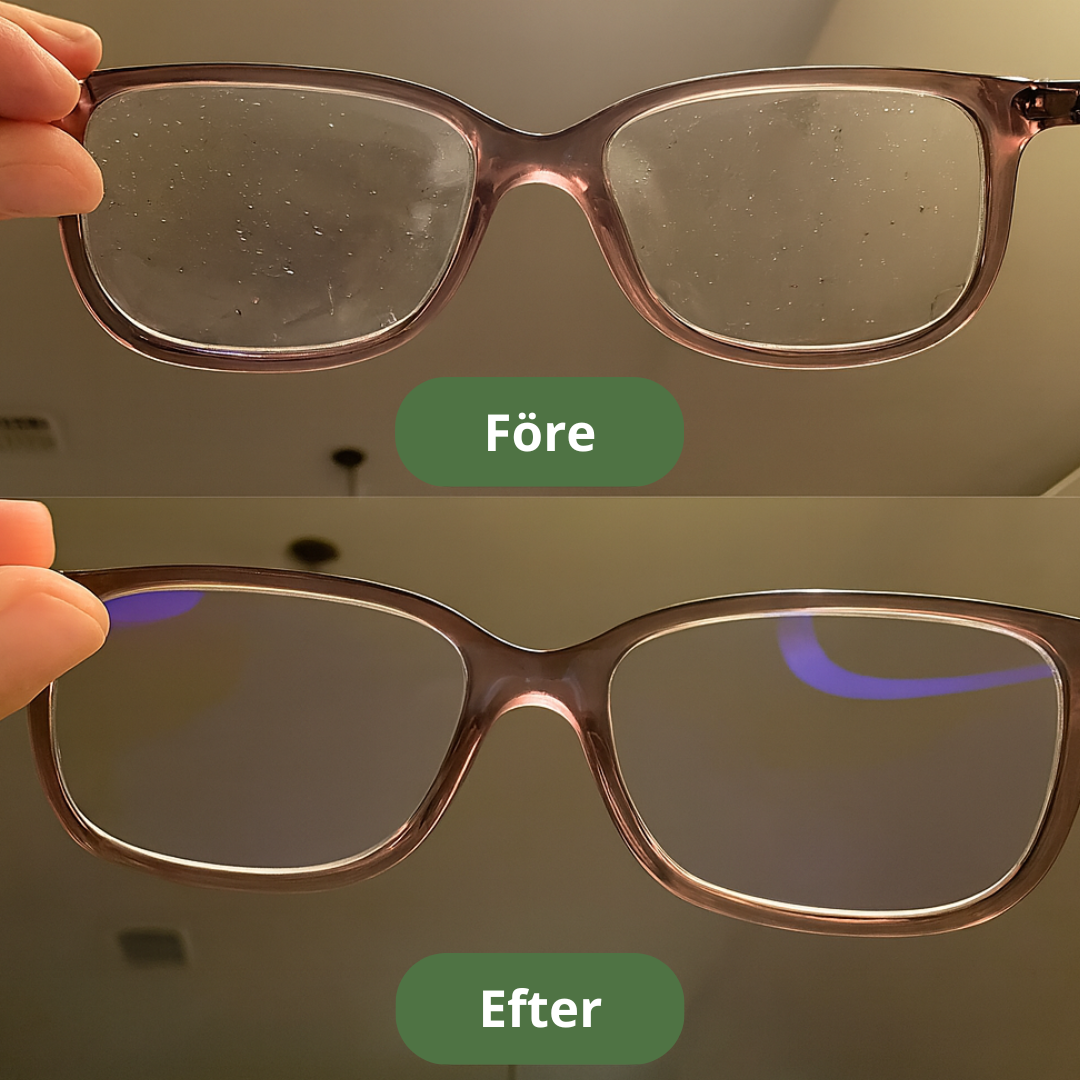 OptiKlar™ | Kristallklar sikt utan putsdukar
