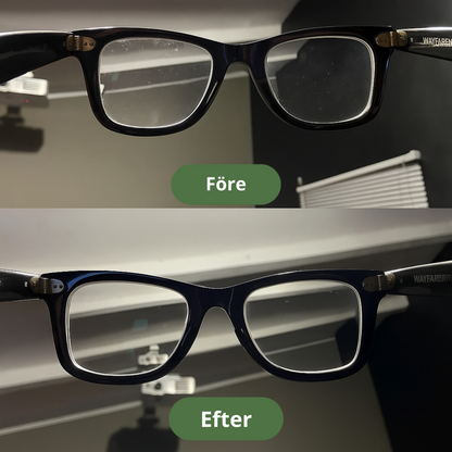 OptiKlar™ | Kristallklar sikt utan putsdukar