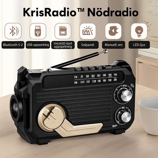 KrisRadio™ | Din livlina när internet slutar fungera