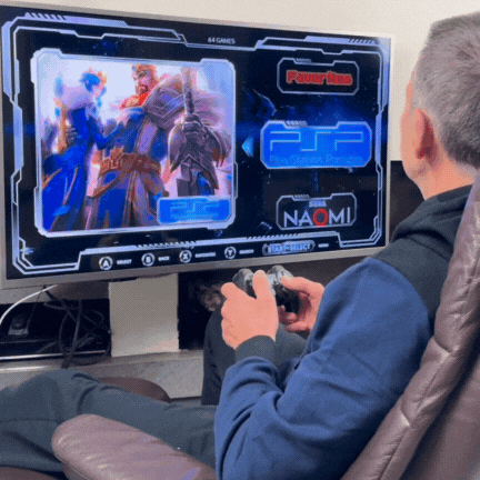 Golden90s Console™ | Återupplev din barndom med tusentals klassiska spel, inga nedladdningar behövs, bara koppla in och spela!