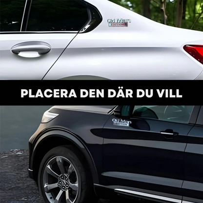 OldManEdition™ | Rolig emblem för din bil