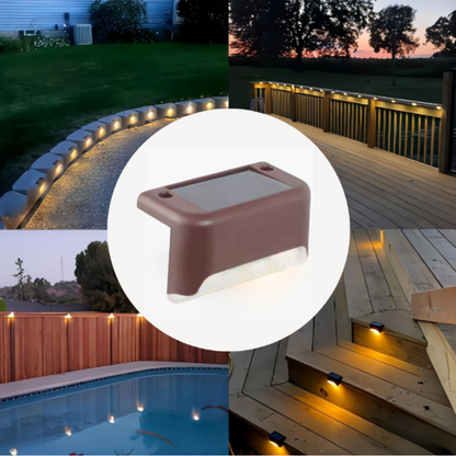 StairLight™ | Stämningsfulla utomhuslampor för trappor, kanter, balkongen eller staket (1+1 GRATIS)