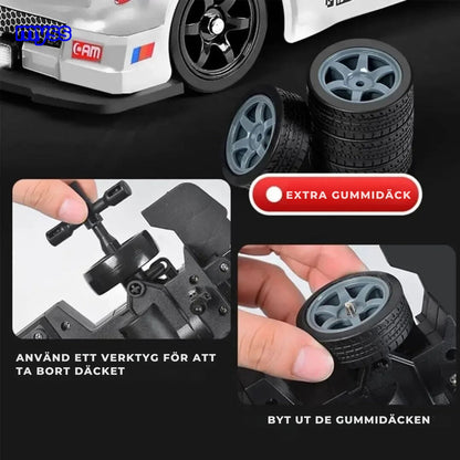 RC Drifter GT™ | 4WD Drift-RC-Bil, Snabbladdning & Action!