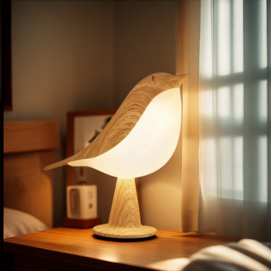 GlowBird™ | Skapa ett varmt sken med en touch av naturens magi