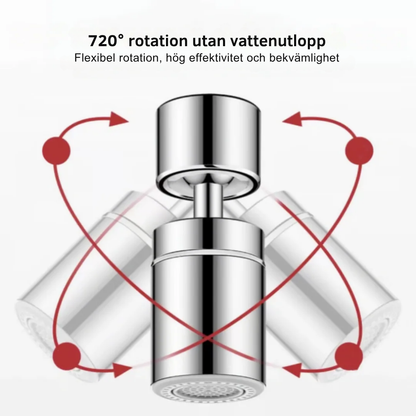 FlowFlex™ | 360-graders kranutlopp med kraftfull jet och spray!