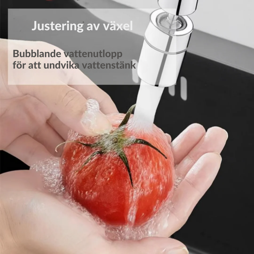 FlowFlex™ | 360-graders kranutlopp med kraftfull jet och spray!